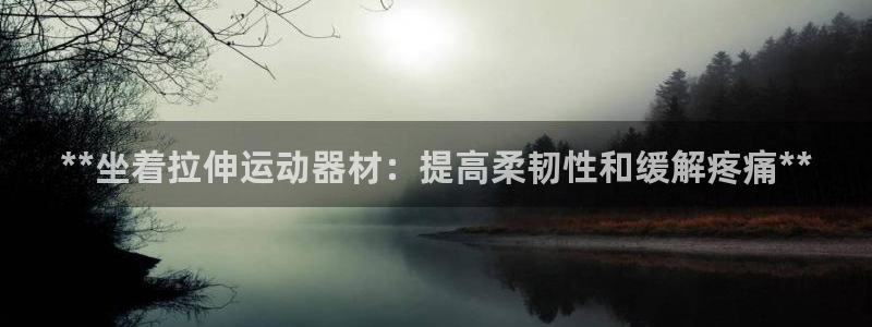 意昂集團(tuán)官網(wǎng)：**坐著拉伸運(yùn)動器材：提高柔韌性和緩解